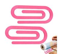Stone Painting Canvas Holder - Anti Rolling Clip Set, 2 Pieces Small Paperclip Style Art Stabilizer, Creative Painting Support Tool for Securing Canvas Stones and Craft Surfaces, Portable Organizer