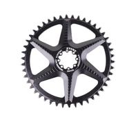 STONE - Plato Redondo Mount Direct Compatible SRAM Gravel Carretera Road Force AXS, Red AXS, QUARQ 12 velocidades Speed CNC Aluminio 7075-T651 (44T)