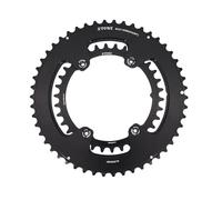 STONE - Platos Redondos 2X 110 BCD Compatible con Shimano (FC) Carretera y Rotor 4x110BCD Road Road CNC Aluminio 7075-T651, 4 Brazos, 5800 105, 6800 Ultegra, 9000 Dura Ace (52-36)