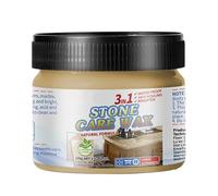 Stone Polishing Kit - Granite Marble Wax, Natural Stone Care, Stones Surfece Enhancer | Marble Cleaner and Polishs, Finishing Wax, Granite Shine Restoration, Stones Maintenance Kit for Home