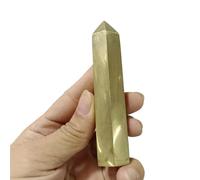 Stone Pyrite Little Column Quartz Crystal Home Decoration(Size:3pc)