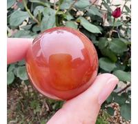 Stone red Agate Ball Crystal Ball Home Decoration(Size:1pcs)