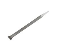 Stone Rock - Cinceles para tallar piedras con punta de 6 mm y punta plana de 12 mm, adecuada para trabajos de escultura de mampostería detallados