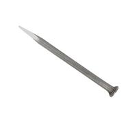 Stone Rock - Herramienta de cinceles para tallar rocas con punta de 6 mm y punta plana de 12 mm, adecuada para trabajos detallados de escultura de mampostería, acero de alto carbono