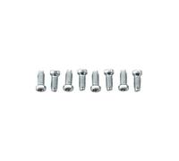 STONE - Set de 8 tornillos de plato compatible con SHIMANO MTB SLX FCM7100/7120 12X1 M9100/M8100/M7100/M6100 CNC Aluminio 7075-T651 Monoplato 100BCD