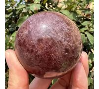 Stone Strawberry Quartz Crystal Ball Home Decoration Stone polishing Ball