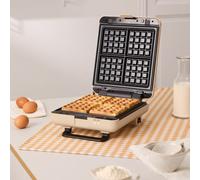 STONE STUDIO - Sandwichera Grill Y Gofrera De Placas Intercambiables Arena