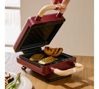 STONE STUDIO - Sandwichera Grill Y Gofrera De Placas Intercambiables Individual