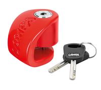 Stone XS, candado de disco - Perno Ø 5,5 mm - Rojo