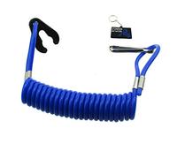 STONEDER Cordón de seguridad azul para Kill Switch Jet Ski Boat Yamaha Blaster ATV