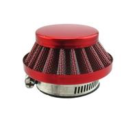STONEDER Limpiador de filtro de aire rojo de 44 mm para carburador de motor de 2 tiempos, 47 cc y 49 cc, mini moto china, cuatrimoto, quad, moto de cross