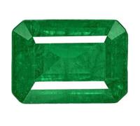 Stoneflex B0CW5SPB-01 - Esmeralda verde brasileña de 9,25 ratti de 8,50 quilates, certificado natural, A piedra preciosa Panna suelta