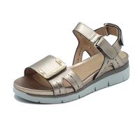 Stonefly 223658 Elody 24 Simply Taupe Sandalias de piel para mujer, Simply Taupe, 38 EU