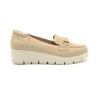 Stonefly Plume 37 - Mocasín de mujer con cuña, arena, 35 EU