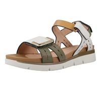 Stonefly Sandalias planas 220834 ELODY 24 CALF LTH para mujer en verde - Mujer color: Color Blanco talla: 36