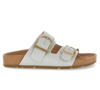 Stonefly Sandalias planas Sibil W 4 Blanco 222419 para Mujer en Piel de Becerro | Comodidad y Elegancia - Mujer color: blanco talla: 38