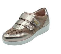 Stonefly 220802 Paseo Velour Fizz Mujer de Nubuck y Pintura con Doble Rasgón y Cuña Media, Velour Fizz, 38 EU