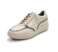 Stonefly Zapato Casual de Piel, con cuña de Goma - 222953 para: Mujer Color: Rosa Talla: 40