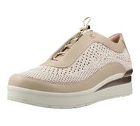 Stonefly Zapato casual de piel 223606-213 con cuña de goma para Mujer Fog Talla 40