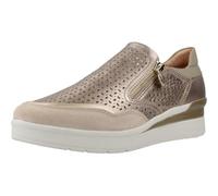 Stonefly Zapato Casual de Piel troquelada, con cuña - 220735-Z00 para: Mujer Color: Metal Fizz Talla: 41