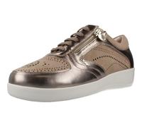 Stonefly Zapato de cordoneras de Piel y Serraje, con Suela de Goma - 222376-6N5 para: Mujer Color: Oro Taupe Talla: 40