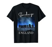 Stonehenge by Night Tourist Travel Souvenir Gran Bretaña Reino Unido Camiseta
