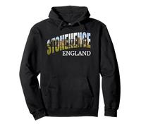 Stonehenge Inglaterra Ruinas Fotografía Vacaciones Recuerdo Sudadera con Capucha