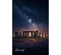 Stonehenge Under the Stars Journal: A Mystical Writing Notebook with Magical Night Sky, Glittering Stars & Dreamlike Inspiration