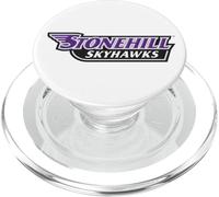 Stonehill College Skyhawks Text Logo PopSockets PopGrip para MagSafe
