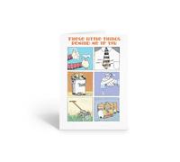 Stonehouse Collection Divertida tarjeta para el día del padre | "Things That Remind Us of Dad" | 5 x 7 pulgadas | Tarjeta individual (recordatorios de papá)