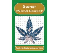 Stoner Word Search: Word searches with easy to read print about stoners, plants, flowers, and more