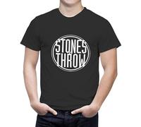 Stones Throw Records Hip Hop Gift Funny Unisex 100% Cotton Short-Sleeve T-Shirts Black XL