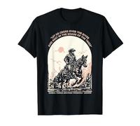 Stonewall Jackson Civil War Cite Historia confederada Camiseta gráfica económica, Hombre, Negro, S