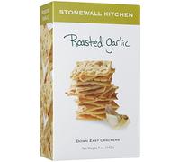 Stonewall Kitchen Roasted Garlic Crackers, 5 Ounce Box
