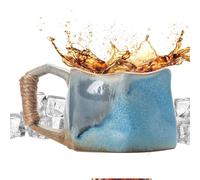 Stoneware Coffee Mugs, Handmade Pottery Mugs, Ceramic Coffee Cups, Aesthetic Coffee Mug, Portable Water Cup, 250ml Coffee Mug, Tea and Coffee Mugs, Unique Ceramic Mug, Rustic Coffee Cups