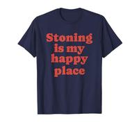 Stoning Is My Happy Place - Maillot de gimnasia para mamá Camiseta
