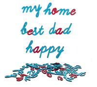 Stonkraft Alfabetos cursivos ingleses ~ 70 recortes minúsculas | A partir de 4 años (magnético)