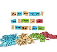 Stonkraft Kit de creación de oraciones mejorado | idioma inglés | 190 azulejos magnéticos