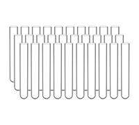 stonylab 30-Paquete Tubo de Prueba de Vidrio de Borosilicato, 15mm de OD x 100mm de Longitud, Tubos de Ensayo Tubos de Prueba Test Tubes (Paquete de 30)