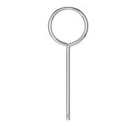 stonylab Anillo de Soporte de Retorta, Chapado en Cromo Lab Support Ring Anillo de Extensión Cerrado O.D. 80 mm I.D. 65 mm para Experimentos de Laboratorio, Resistente a la Corrosión