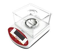 stonylab Balanza Analítica Electrónica, 500 g x 0,01 g Báscula de Laboratorio Balanza Analítica de Precisión Balanza Electrónica para Joyería con Escudo y Pantalla LCD, 220V