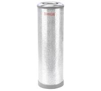 stonylab Frascos Dewar, Matraz Dewar de Vidrio Borosilicato de Forma Cilíndrica con Basa de Aluminio, Dewar Flask Profundidad Interior de 300 mm y Diámetro Interior de 75 mm para Laboratorio - 1L