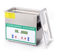 stonylab Limpiador Ultrasónico, limpiadores Ultrasónico Profesional Multiusos de Acero Inoxidable con Temporizador de Pantalla Digital y Control de Calor para Laboratorio 220V, 3.2L