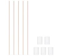 stonylab Magnesium Sheet Electrodo, 10x15x1 mm, GDMS Probado, 5 Pcs, Electrochem Grade