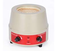 stonylab Manto Calefactor de Laboratorio, Calefacción y Agitación Electrotérmica Manto Calefactor Magnética Agitador 0-1600 RPM Temperatura Control 220V / 380 ℃ 250W, 500 ml