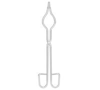stonylab Pinzas para Crisoles, 30cm Pinzas de Acero Inoxidable para Laboratorio, Ideales para Sujetar con Seguridad Crisoles