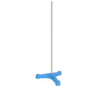 stonylab Soporte de Laboratorio, Soporte de Trípode Triangular Base de Soporte de Retorta con Barra (60.6 cm L)