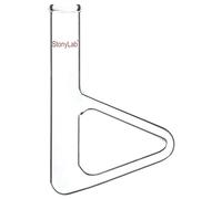 stonylab Tube de Punto de Fusión Thiele de Borosilicato, Tubo de Punto de Fusión de Laboratorio en Forma de Triángulo Tubo de Medición, 150 mm