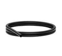 stonylab Tubo de Silicona Negro, 6 mm ID x 9 mm OD, Alta Flexibilidad y Corte Fácil para Transferencia de Laboratorio, 1 Metro