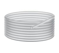 stonylab Tubos de silicona, tubo de silicona pura de grado alimenticio de alta temperatura, tubo de silicona natural de 9 mm de diámetro exterior de 6 mm, altamente elástico y fuerte, 10 pies